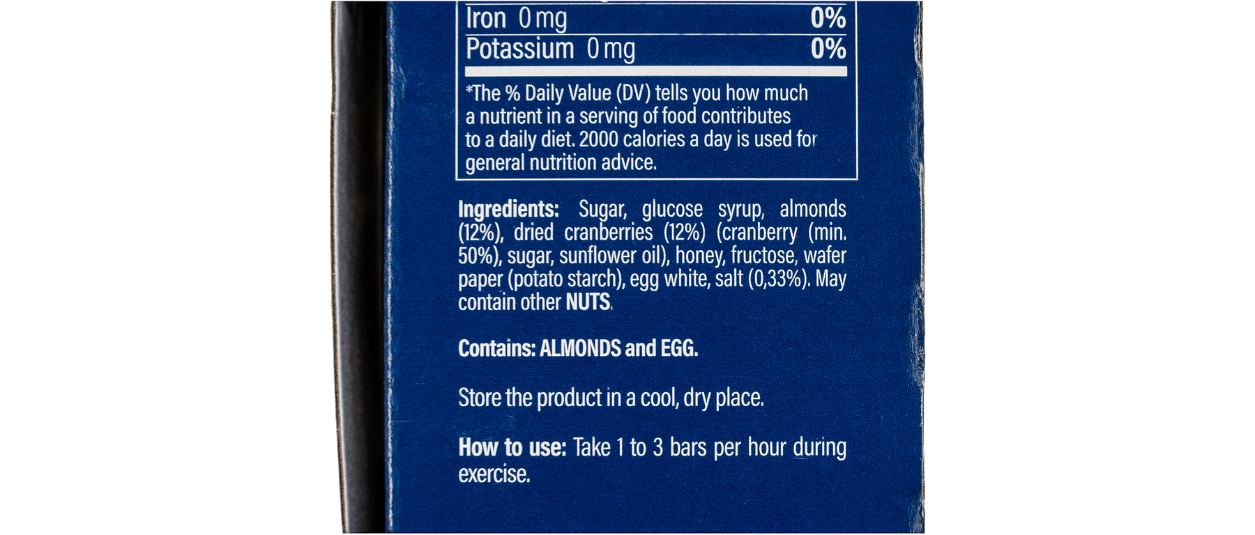 Amacx Energy Nougat Bar