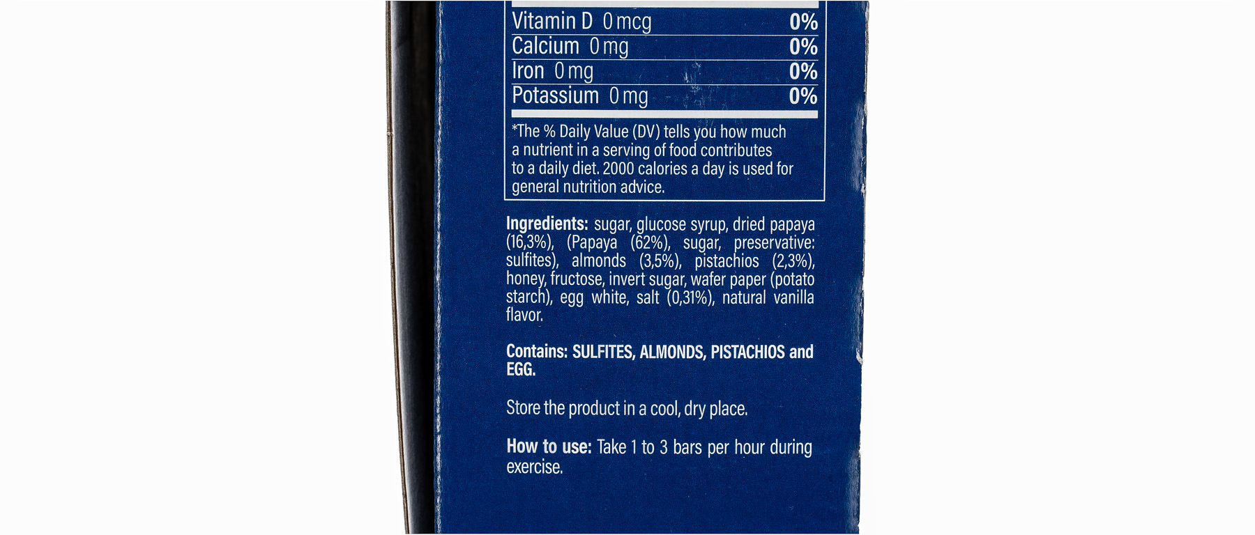 Amacx Energy Nougat Bar