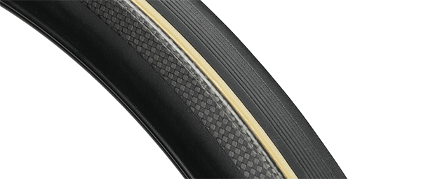 Pneu Tubular Vittoria Pista Oro - 28x23mm, Graphene 2.0, Flanc Tan, Pour Piste/course