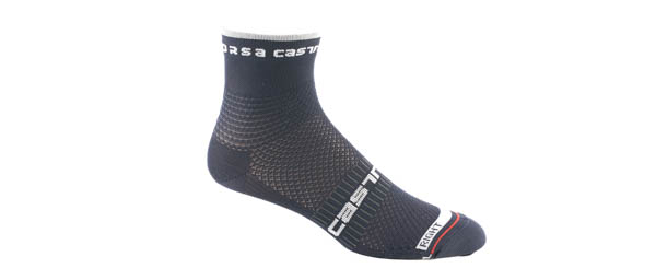 Castelli Rosso Corsa Pro 9 Sock