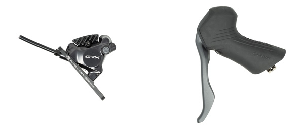 Shimano GRX ST-RX825 Di2 Left/Front Brake Lever w/ Caliper