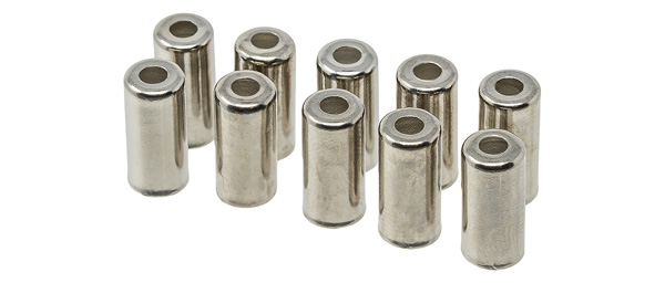 Cane Creek Chrome Brake Cable Ferrules 5mm 10 pack