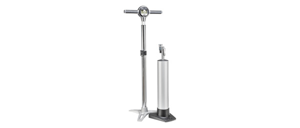 Crank Brothers Klic Digital Gauge + Canister Floor Pump